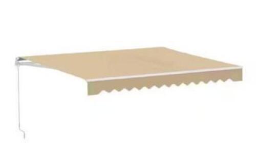 13 FT. CARIBBEAN POLYESTER RETRACTABLE PATIO AWNING