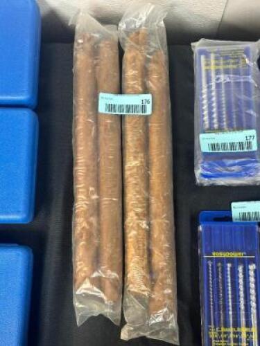 (4) - HAMMER DRILL BITS
