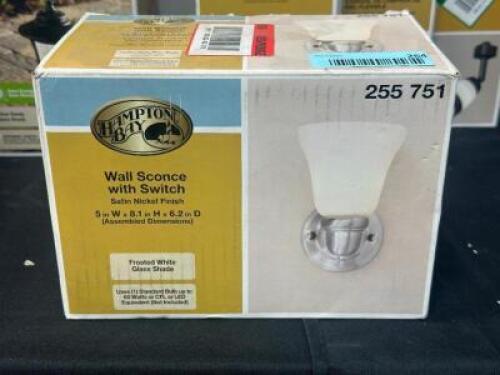 WALL SCONCE WITH SWITCH