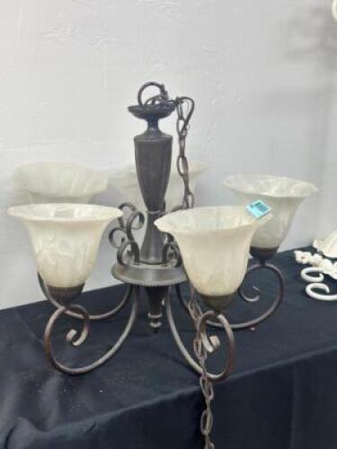 5 LIGHT CHANDELIER