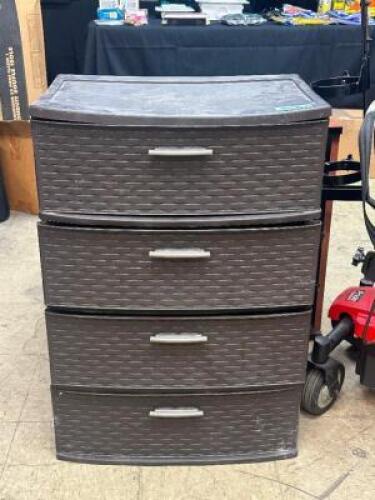 FOUR DRAWER BATHROOM TOWER
