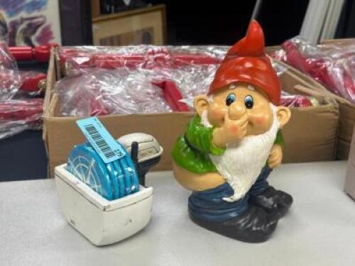 BOAT COASTER SET WITH DECORATIVE GNOME