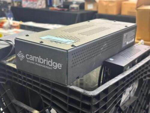 CAMBRIDGE SOUND MANAGEMENT SYSTEM AND COMPONENTS