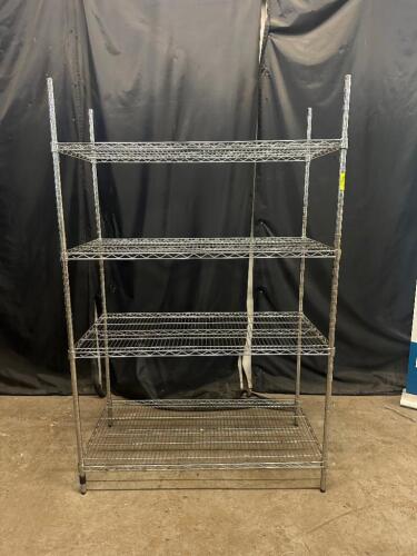 48" X 24" FOUR TIER WIRE SHELF