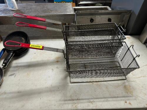 (2) FRYER BASKETS