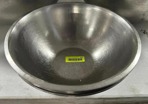 (3) 12" STAINLESS MIXING BOWLS