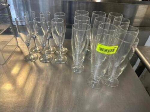 (16) ASSORTED BAR GLASSES