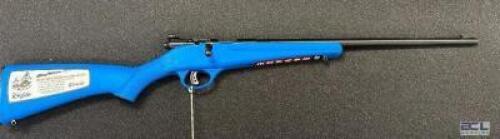 DESCRIPTION SAVAGE ARMS RASCAL YOUTH .22 LR RIFLE, 16.1" BARREL SINGLE-SHOT, BOLT-ACTION TRAINER BRAND / MODEL: SAVAGE ARMS RASCAL ADDITIONAL INFORMAT