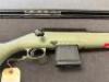 DESCRIPTION RUGER AMERICAN PREDATOR .223 REM, 10 + 1 CAPACITY, 22" THREADED BARREL, MATTE BLACK ALLOY RECEIVER, MOSS GREEN SYNTHETIC STOCK BRAND / MOD - 2