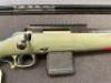 DESCRIPTION RUGER AMERICAN PREDATOR .223 REM, 10 + 1 CAPACITY, 22" THREADED BARREL, MATTE BLACK ALLOY RECEIVER, MOSS GREEN SYNTHETIC STOCK BRAND / MOD - 3