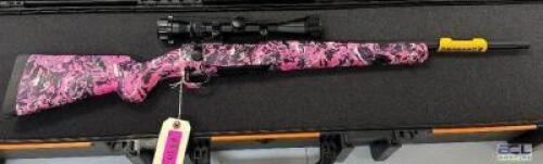 DESCRIPTION MOSSBERG PATRIOT .243 WINCHESTER, 5 + 1 CAPACITY, 20" BARREL BOLT-ACTION RIFLE WITH SCOPE BRAND / MODEL: MOSSBERG PATRIOT ADDITIONAL INFOR