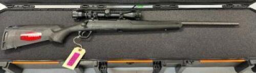 DESCRIPTION SAVAGE ARMS AXIS 270 WIN 4 + 1, 22" BARREL, 1:10 TWIST, INCLUDES SCOPE BRAND / MODEL: SAVAGE ARMS AXIS ADDITIONAL INFORMATION SN# R143046,