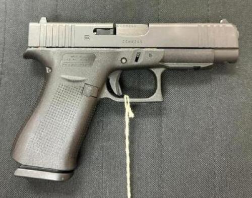DESCRIPTION GLOCK 48 GEN 5 9mm PISTOL BRAND / MODEL: GLOCK SERIAL # CCNN244US ADDITIONAL INFORMATION COMES WITH CASE, (1) EXTRA MAG, AND ACCESSORIES A