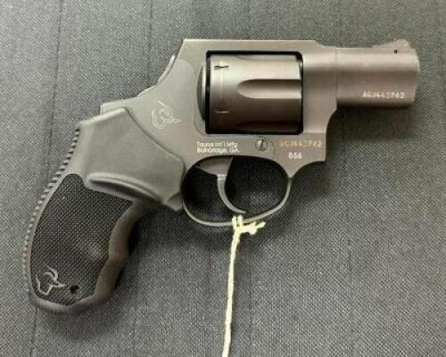 DESCRIPTION TAURUS 856 38 SPECIAL +P PISTOL BRAND / MODEL: TAURUS, SERIAL # AGJ443762 ADDITIONAL INFORMATION COMES WITH BOX ADDITIONAL INFORMATION SAL
