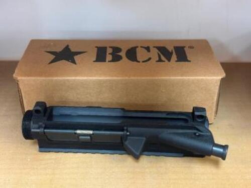 DESCRIPTION MULTI CALIBER UPPER RECEIVER BRAND / MODEL: BCM SIZE OPTICS COUNTER LOCATION ONE MONEY QTY 1