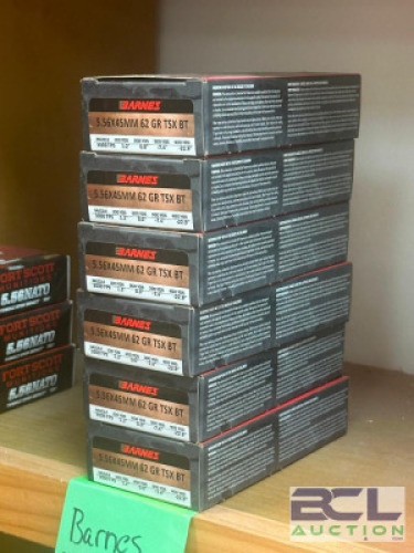 (12) - BOXES OF RIFLE AMMO
