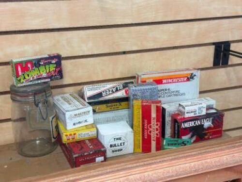 DESCRIPTION ASSORTED OLD AMMO BOXES ADDITIONAL INFORMATION EMPTY SIZE OPTICS COUNTER LOCATION ONE MONEY QTY 1
