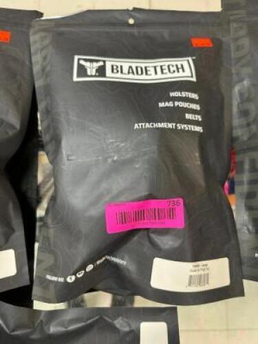 DESCRIPTION BLADE TECH TMMS - LARGE OUTER ON THIGH RIG HOLSTER ADDITIONAL INFORMATION RETAILS FOR $44.99 LOCATION GUN COUNTER QTY 1