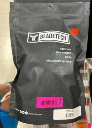 DESCRIPTION BLADE TECH TMMS - LARGE OUTER ON THIGH RIG HOLSTER ADDITIONAL INFORMATION RETAILS FOR $44.99 LOCATION GUN COUNTER QTY 1