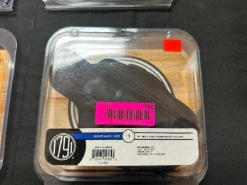 DESCRIPTION 1911 MULTI-CANT THUMB BREAK HOLSTER BRAND / MODEL: 1791 LOCATION GUN COUNTER QTY 1