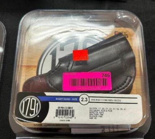 DESCRIPTION RIGHT HAND SIZE 2.3 OPTIC READY 2.3 OWB PADDLE HOLSTER FOR GLOCK LOCATION GUN COUNTER QTY 1