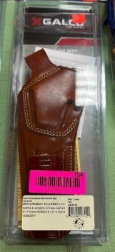 DESCRIPTION GALCO SMITH AND WESSON N FRAME HOLSTER RIGHT HAND LOCATION GUN COUNTER QTY 1