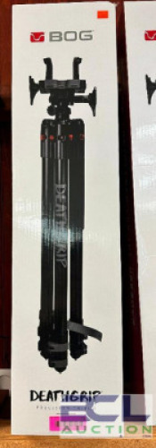 DESCRIPTION BOG DEATH GRIP PRECISION TRIPOD BRAND / MODEL: BOG ADDITIONAL INFORMATION RETAILS FOR $183 LOCATION GUN COUNTER QTY 1