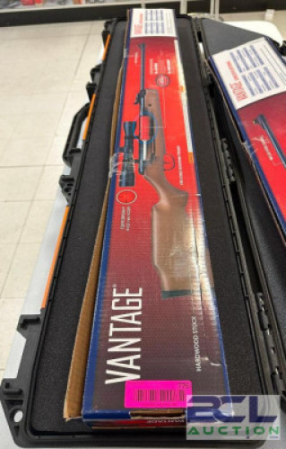 DESCRIPTION CROSSMAN VANTAGE 30021 BB GUN ADDITIONAL INFORMATION RETAILS FOR $129 LOCATION GUN COUNTER QTY 1