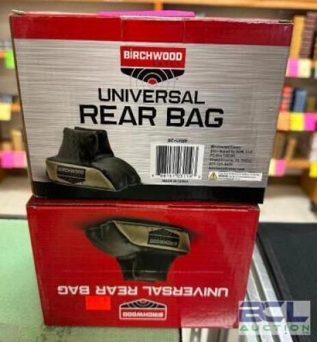 DESCRIPTION (2) BIRCHWOOD UNIVERSAL REAR BAG ADDITIONAL INFORMATION RETAILS FOR $28.99 THIS LOT IS: SOLD BY THE PIECE LOCATION GUN COUNTER QTY 2