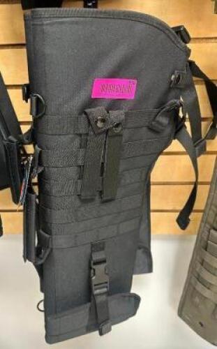 DESCRIPTION (2) VISM BY NCSTAR CVRSCB2919B ROLLING RANGE BAG, 29" X 19", BLACK, WITH TELESCOPING HANDLE BRAND / MODEL: CVRSCB2919B ADDITIONAL INFORMAT