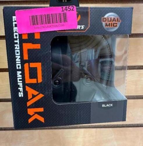 DESCRIPTION WALKERS CLOAK ELECTRONIC MUFFS ADDITIONAL INFORMATION RETAILS FOR $54 LOCATION MIDDLE FLOOR QTY 1