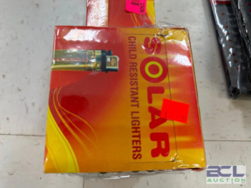 DESCRIPTION (3) PACKS OF RESISTANCE LIGHTERS THIS LOT IS: SOLD BY THE PIECE LOCATION MIDDLE FLOOR QTY 3
