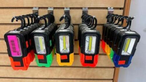 DESCRIPTION (27) LED FLASH LIGHTS THIS LOT IS: SOLD BY THE PIECE LOCATION MIDDLE FLOOR QTY 27