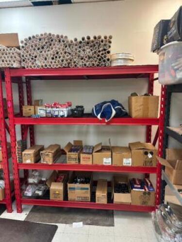 DESCRIPTION HEAVY DUTY SHELVING UNIT ADDITIONAL INFORMATION CONTENTS NOT INCLUDED. LAST DAY PICK UP ONLY. THIS LOT IS: 77" X 24" X 78" SIZE BACK ROOM