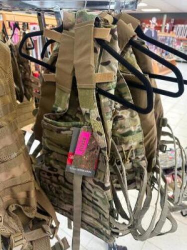 DESCRIPTION (2) ROTHCO TACTICAL VESTS - CAMMM ADDITIONAL INFORMATION RETAILS FOR $89 EACH THIS LOT IS: SOLD BY THE PIECE LOCATION MIDDLE FLOOR QTY 2