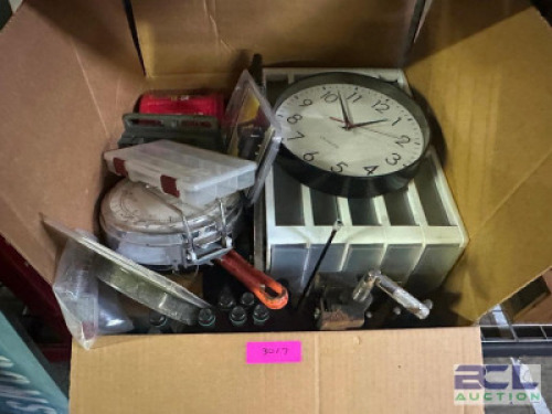 DESCRIPTION BOX OF MISC. LOCATION WAREHOUSE QTY 1