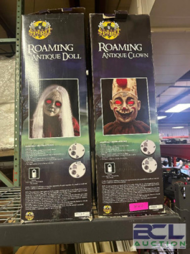 DESCRIPTION (2) HALLOWEEN DECORACTIONS LOCATION WAREHOUSE QTY 1