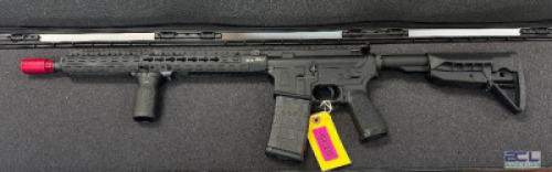 DESCRIPTION SPRINGFIELD ARMORY SAINT VICTOR&nbsp; SEMI-AUTOMATIC RIFLE, CHAMBERED IN .223 WYLDE, 16" BARREL, 30+1 CAPACITY, FLAT-TOP RECEIVER, M-LOK FREE-F