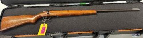 DESCRIPTION USED ROMANIAN CUGIR .22 LR RIFLE, 27" BARREL&nbsp; BOLT-ACTION MILITARY TRAINER STYLE BRAND / MODEL: ROMANIAN CUGIER ADDITIONAL INFORMATION SN#