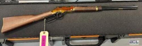 DESCRIPTION HENRY GOLDEN BOY MODEL 4004M .22 WMR LEVER-ACTION RIFLE, 12 + 1 CAPACITY, 20.5" BLUED OCTAGON BARREL&nbsp; CLASSIC WESTERN-STYLE RIFLE BRAND /