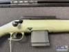DESCRIPTION RUGER AMERICAN PREDATOR .223 REM, 10 + 1 CAPACITY, 22" THREADED BARREL, MATTE BLACK ALLOY RECEIVER, MOSS GREEN SYNTHETIC STOCK BRAND / MOD - 2
