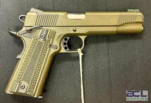 DESCRIPTION SPRINGFIELD 1911-A1 45 ACP PISTOL BRAND / MODEL: SPRINGFIELD SERIAL # N447040 ADDITIONAL INFORMATION USED, SEMI-AUTO, NO CASE ADDITIONAL I