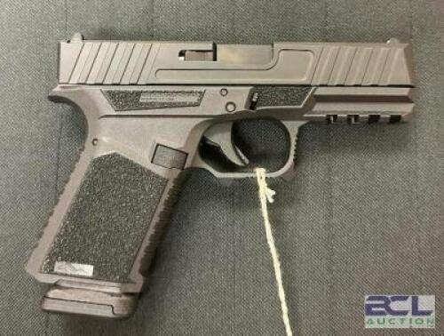 DESCRIPTION ANDERSON KIGER 9C 9mm PISTOL BRAND / MODEL: ANDERSON SERIAL # 229007051 ADDITIONAL INFORMATION COMES WITH CASE AND BOX ADDITIONAL INFORMAT