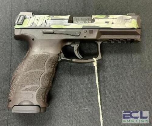 DESCRIPTION HK VP9 9mm PISTOL BRAND / MODEL: HK SERIAL # 224-382759 ADDITIONAL INFORMATION COMES WITH CASE, (1) EXTRA MAG, AND ACCESSORIES ADDITIONAL