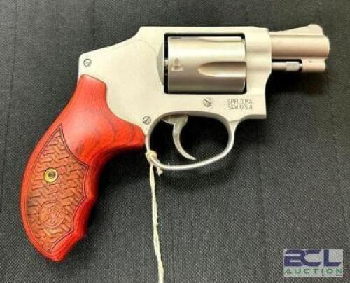 DESCRIPTION SMITH & WESSON 642-2 38 SPECIAL +P PISTOL BRAND / MODEL: SMITH & WESSON SERIAL # EEK7646 ADDITIONAL INFORMATION COMES WITH CASE ADDITIONAL
