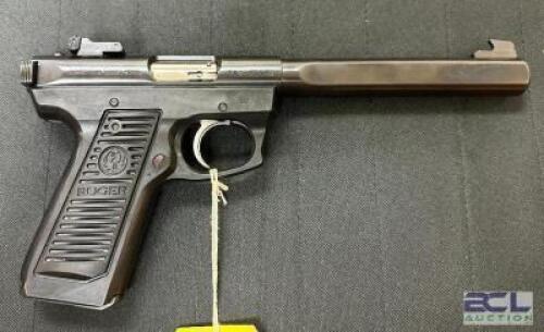 DESCRIPTION RUGER 22/45 22LR PISTOL BRAND / MODEL: RUGER SERIAL # 224-85598 ADDITIONAL INFORMATION COMES WITH BOX AND (2) EXTRA MAGS ADDITIONAL INFORM