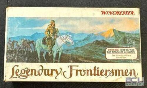 DESCRIPTION (1) 20CT BOX OF 38-55 AMMO BRAND / MODEL: WINCHESTER LEGENDARY FRONTIERSMEN W3855LF ADDITIONAL INFORMATION 255 GRAIN SIZE $59.99 LOCATION