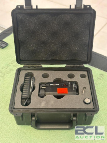DESCRIPTION SINGLE LASER IGHT BRAND / MODEL: HOLOSUN SIZE OPTICS COUNTER LOCATION ONE MONEY QTY 1