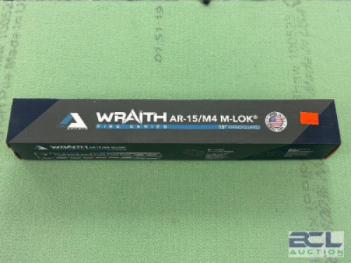 DESCRIPTION WRATH FIRE SERIES AR 15 / M4 M LOCK HANDGUARD BRAND / MODEL: AIM SPORTS SIZE OPTICS COUNTER LOCATION ONE MONEY QTY 1