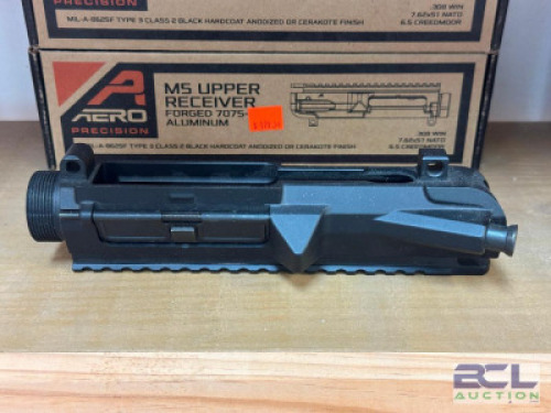 DESCRIPTION M5 UPPER RECEIVER BRAND / MODEL: AERO PRECISION SIZE OPTICS COUNTER LOCATION ONE MONEY QTY 1